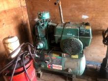 CHAMPION HORIZONTAL SHOP COMPRESSOR, KOHLER GAS ENGINE SUPPORT EQUIPMENT