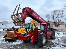 GRADALL 544D-10 TELESCOPIC FORKLIFT SN:355455 4x4, powered by diesel engine, equipped with EROPS,