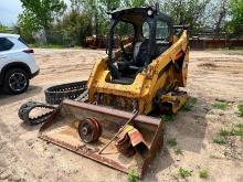 CAT 259D RUBBER TRACKED SKID STEER SN:CAT0259DAFTL05928 Parts.