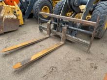 72IN. FORKS RUBBER TIRED LOADER ATTACHMENT