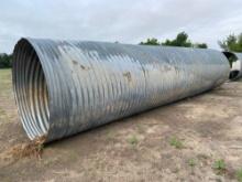 84IN. X 30FT. 10 GAUGE STEEL PIPE SUPPORT EQUIPMENT