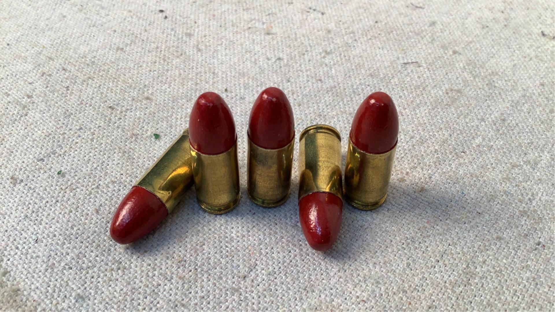 50ct 115 gr lipstick HiTek 9mm Luger Ammo