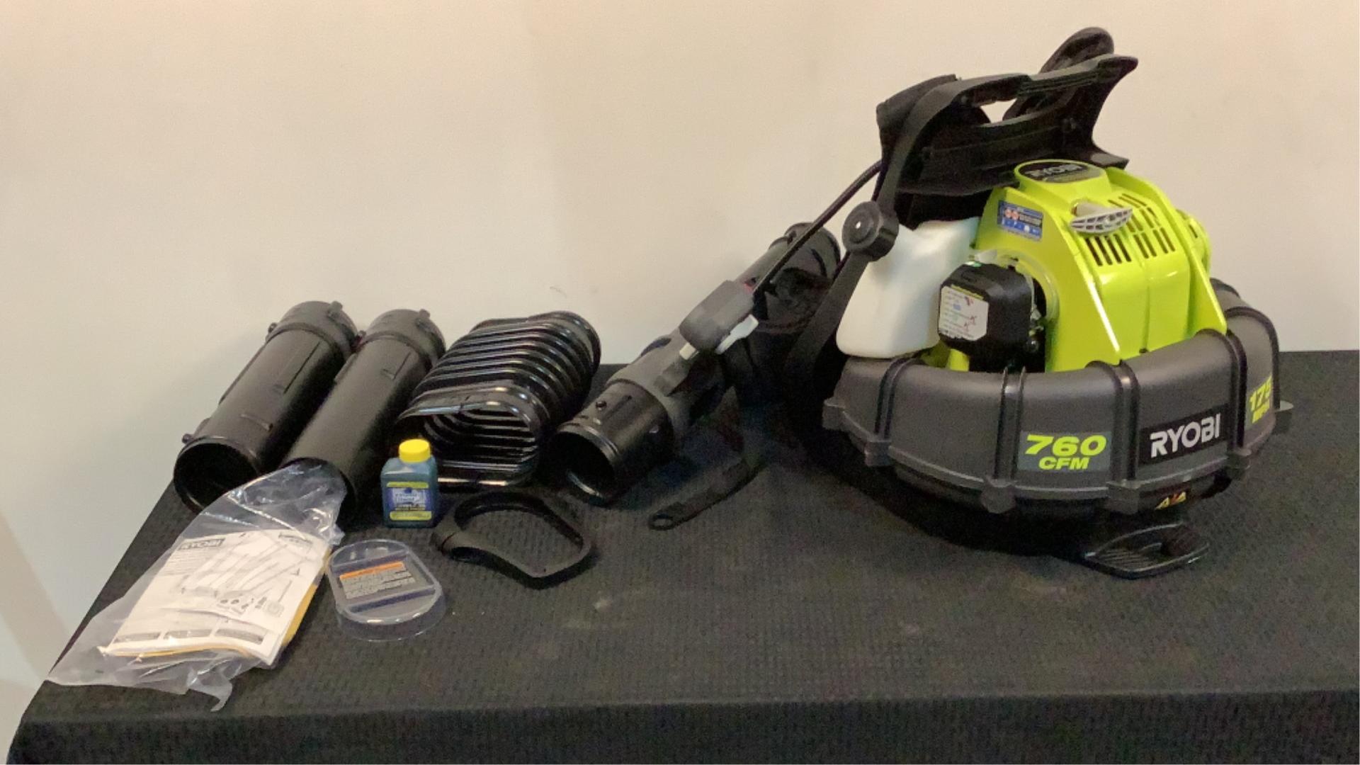 Ryobi Gas Powered Backpack Blower