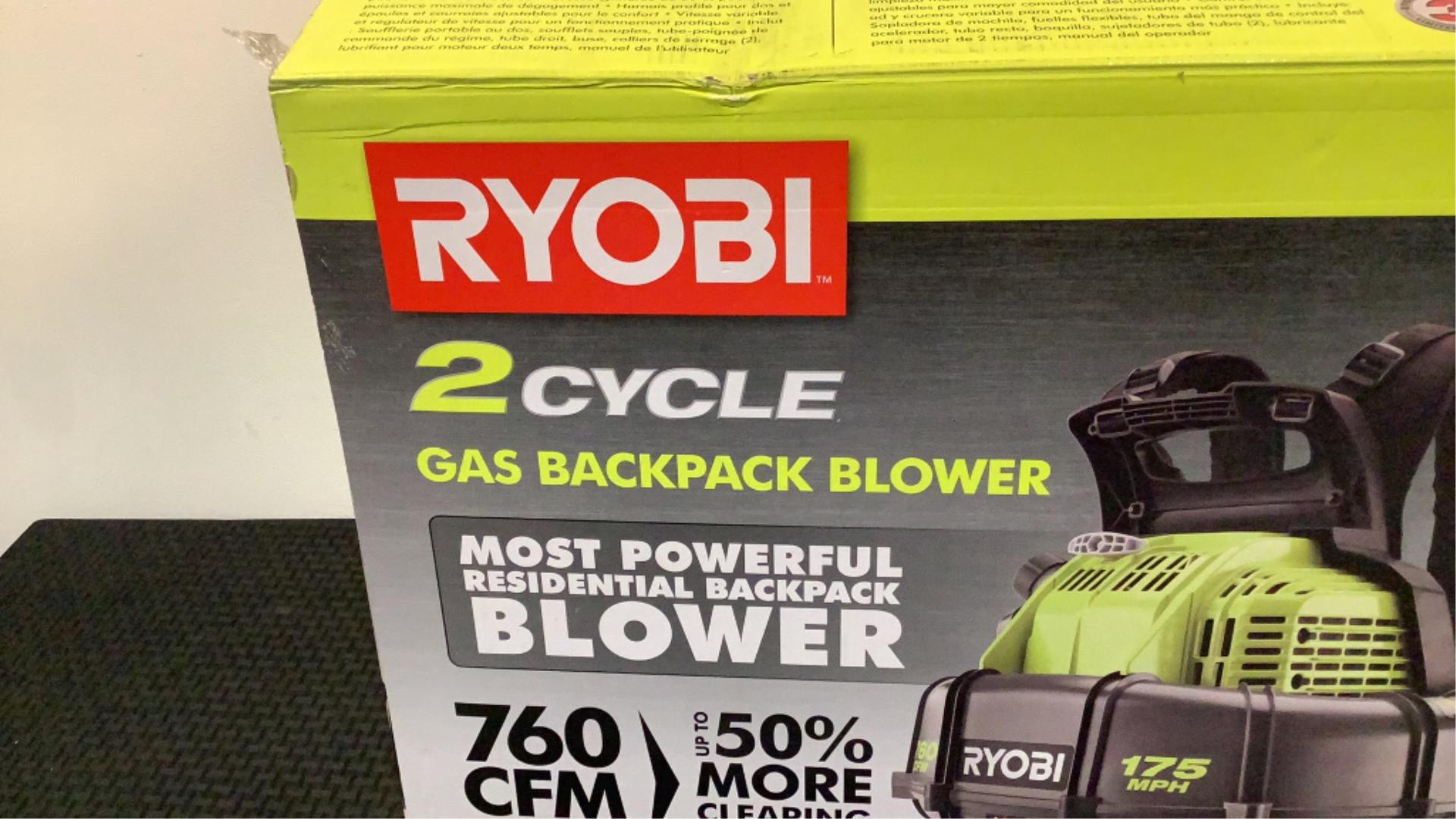 Ryobi Gas Powered Backpack Blower