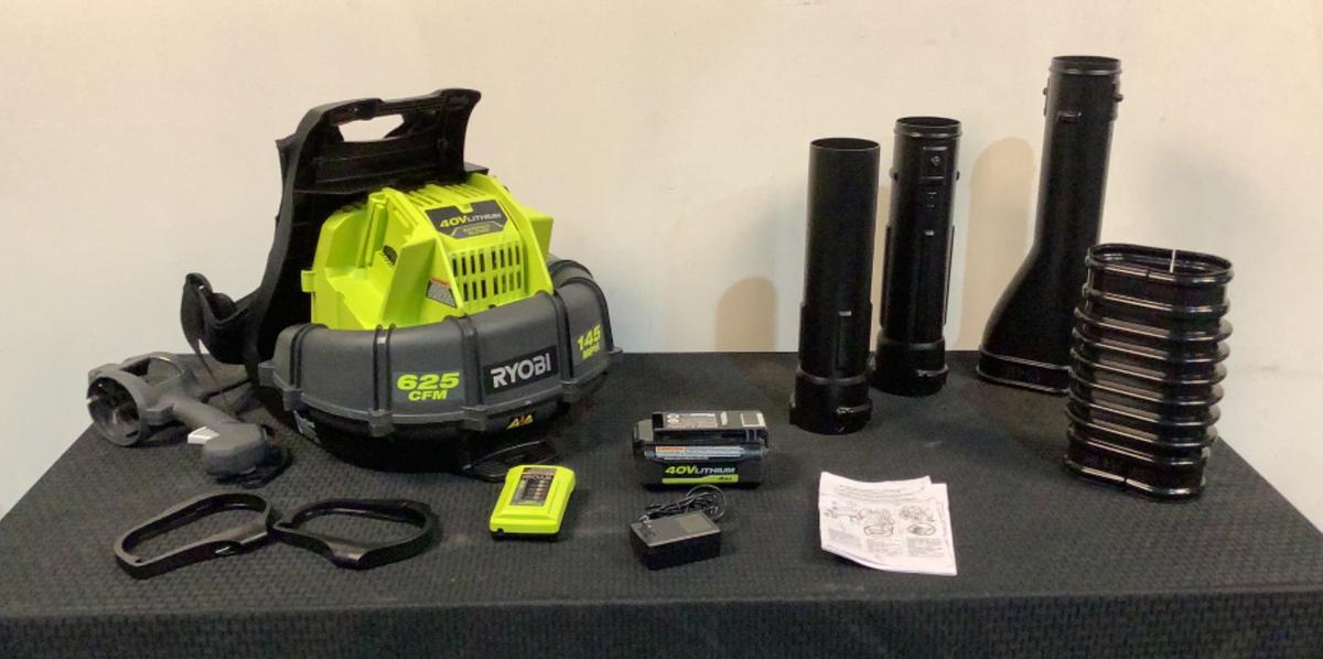 Ryobi Cordless Backpack Blower RY40404VNM