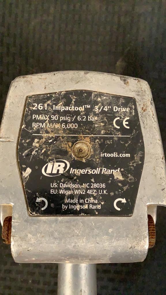 (2) Ingersoll-Rand Pneumatic Impact Wrenches