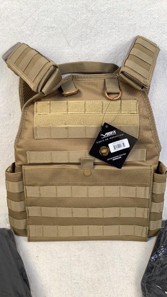 NcStar VISM Level IIIA Tactical Plate Carrier TN