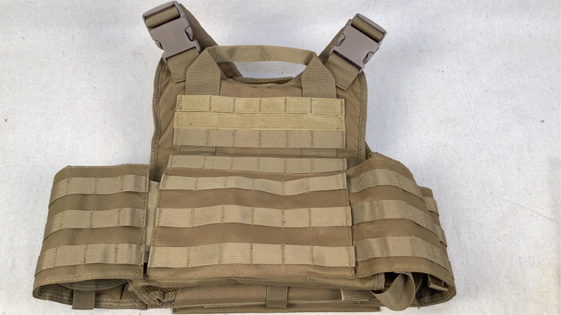 NcStar VISM Level IIIA Tactical Plate Carrier TN