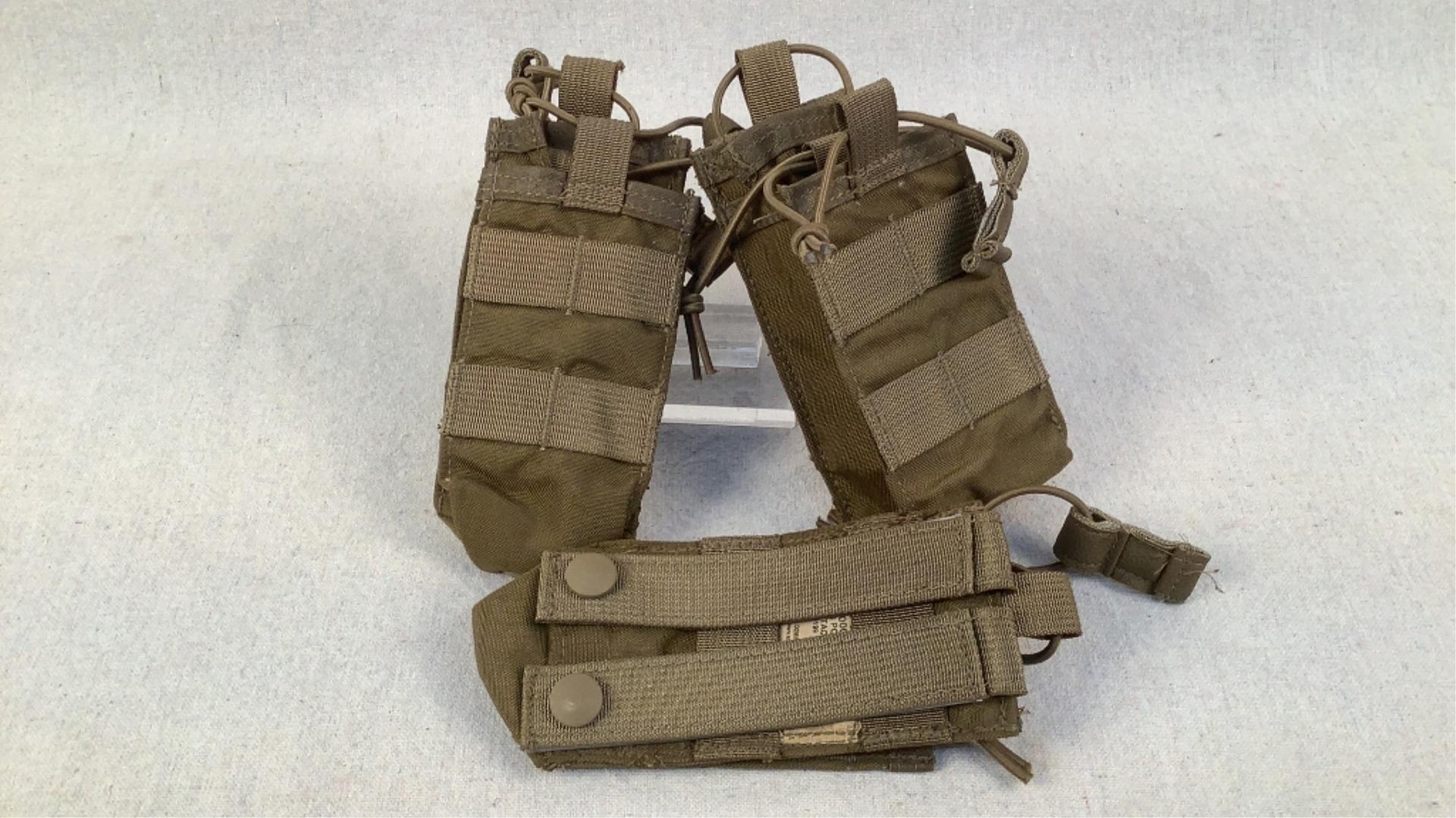 (3) Eagle Industries M4 Mag Pouch Tan