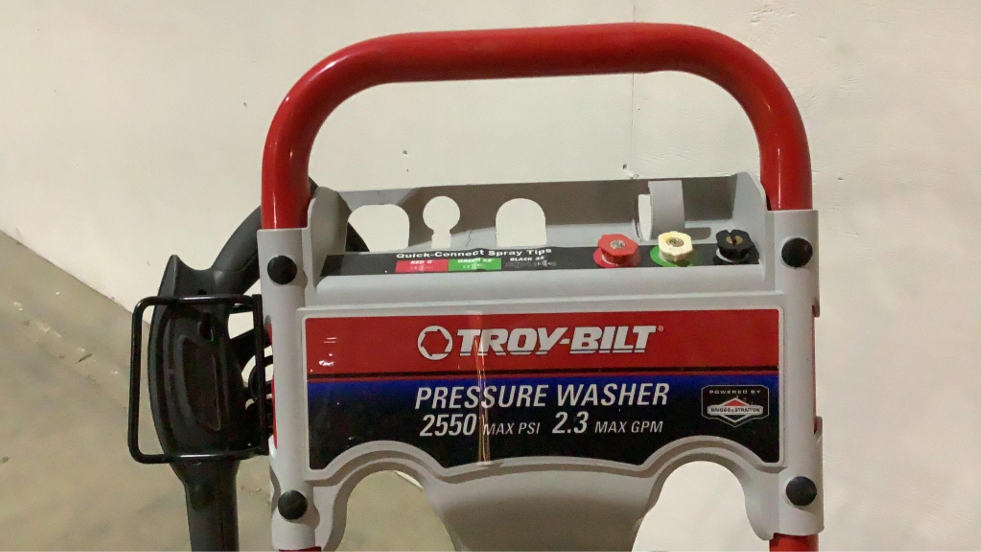 Troy-Bilt Pressure Washer 020337