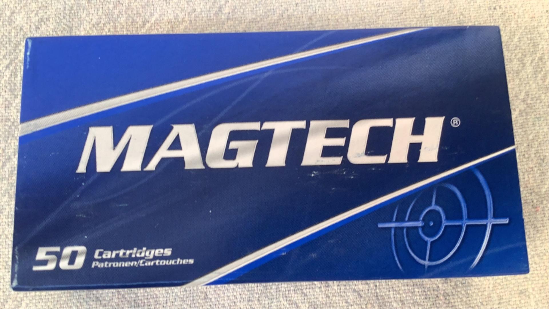 (50) Magtech 9mm Luger ammunition