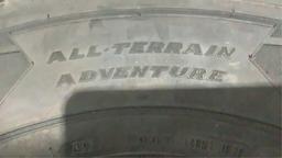 (4) Goodyear 245/75R17 Tires Wrangler All-Terrain