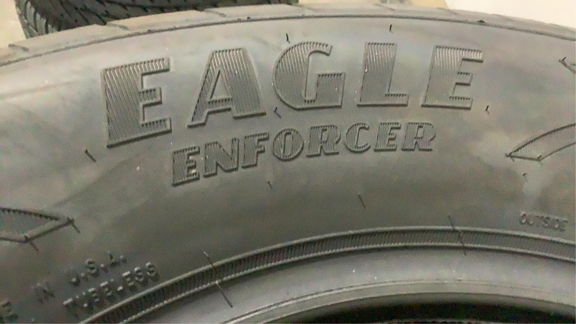 (4) Goodyear 255/60R18 Tires Eagle Enforcer