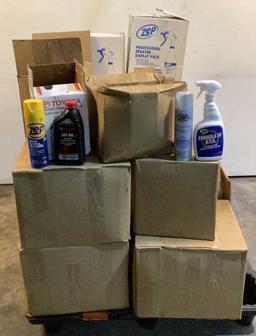 Mixed Lot- Cleaners & Automotive Fluids