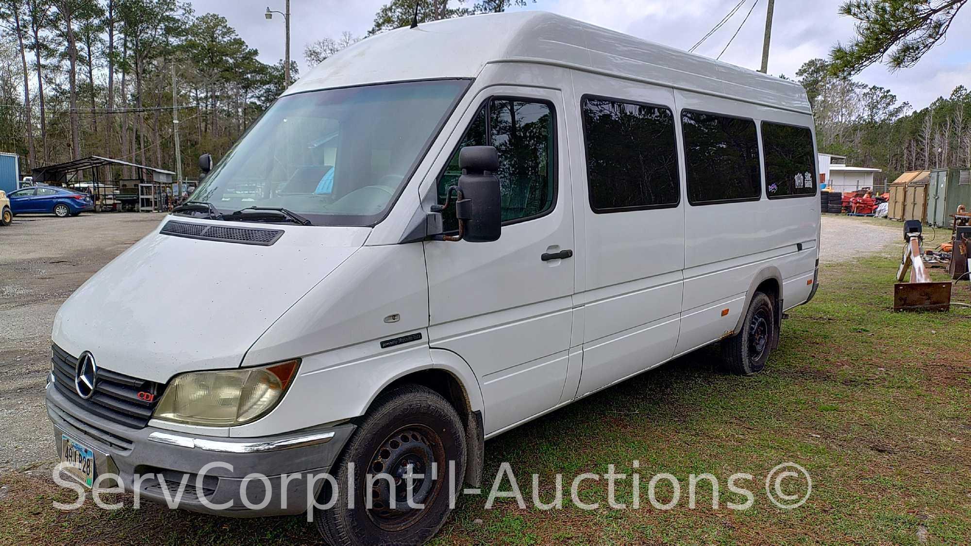 2004 Dodge Sprinter 2500 Van, VIN # WD5PD744145706736