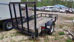 2006 Falcon 10' Utility Trailer VIN: 432SA101761013018 - No Paperwork "PARTS ONLY"