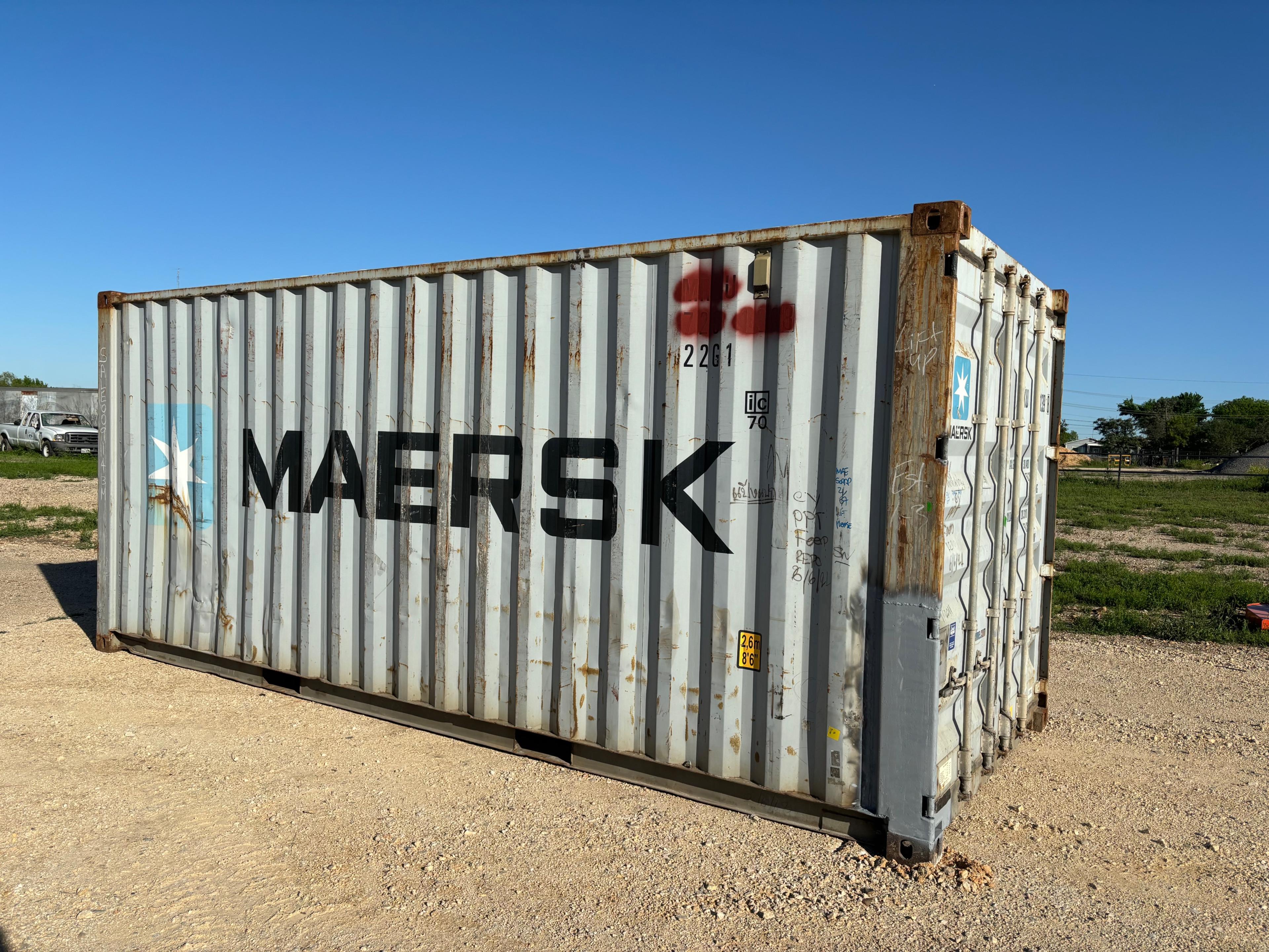 20' Maersk Shipping Container