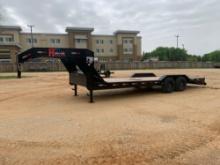 New HT 20' x 8' Equipment Hauler W/4' Dovetail & HD Mega Ramps