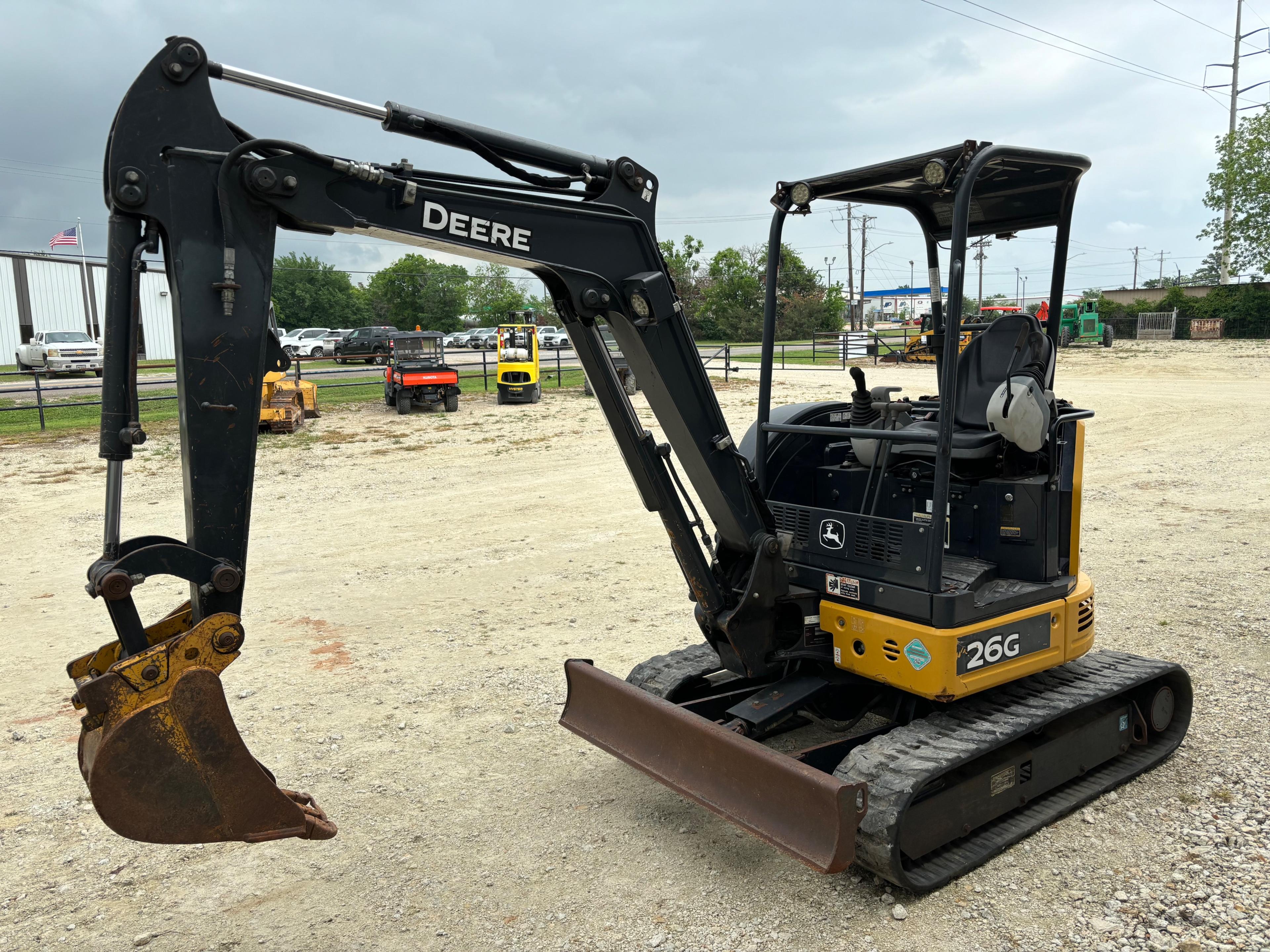 John Deere 26G Mini Excavator