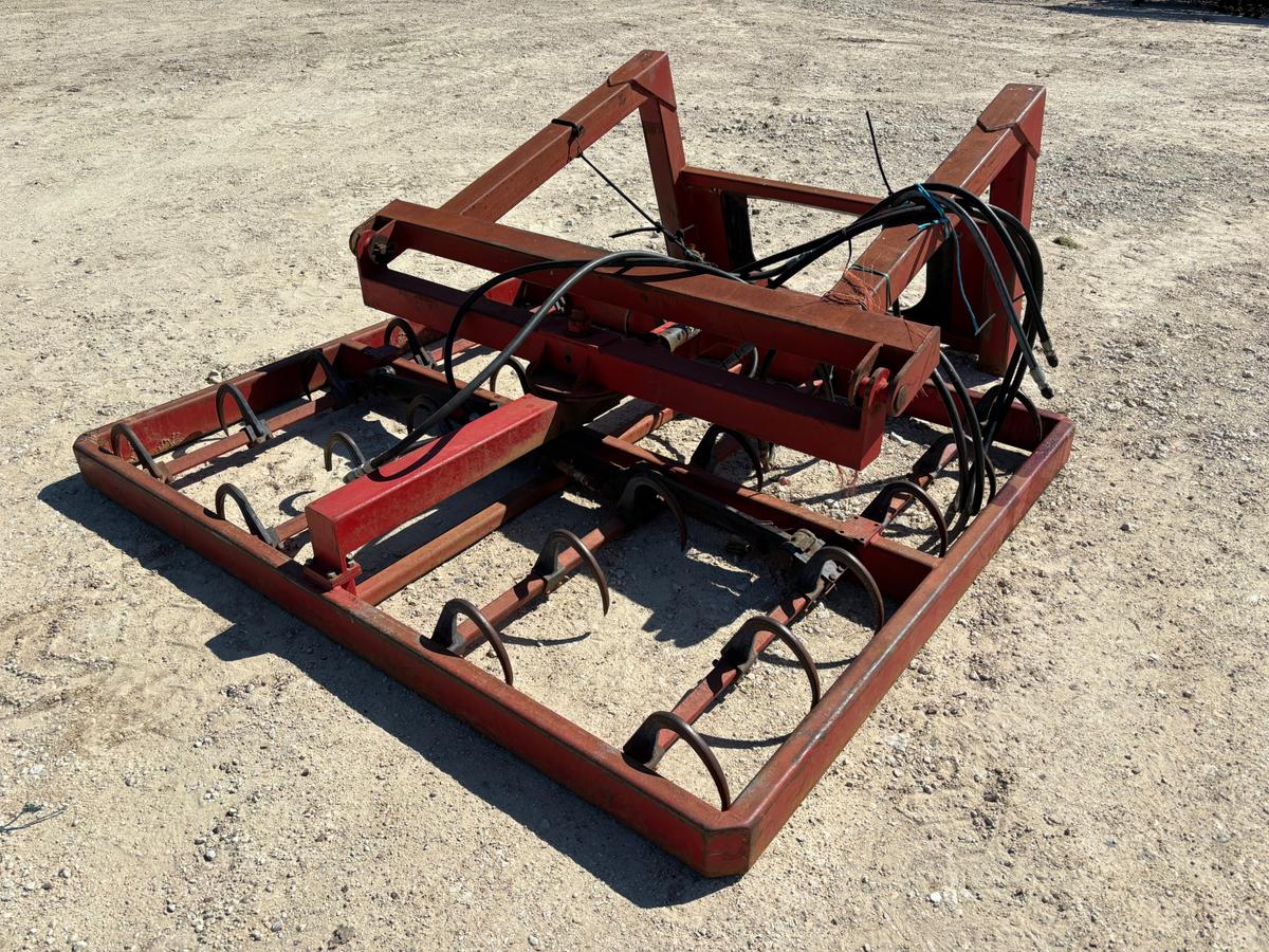 Skid Steer Style Hydraulic Hay Accumulator Grapple