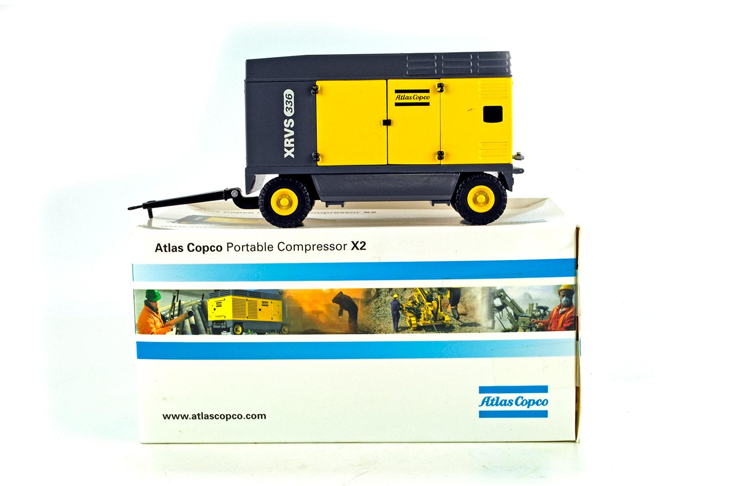 Atlas Copco XRVS 336 Portable Compressor X2