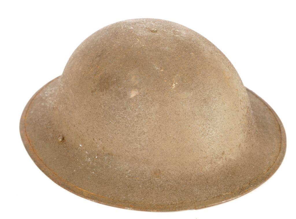 Doughboy Helmet With Textured Metal