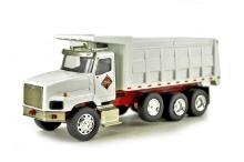 International 5600 Dump Truck - White/Red Frame