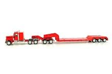 Peterbilt Semi Truck w/Lowboy Trailer - Grove