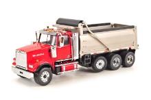 Western Star 4900 SF Dump Truck - Red & Silver