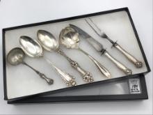 Lot of 6 Various Sterling Silver Flatware Pieces