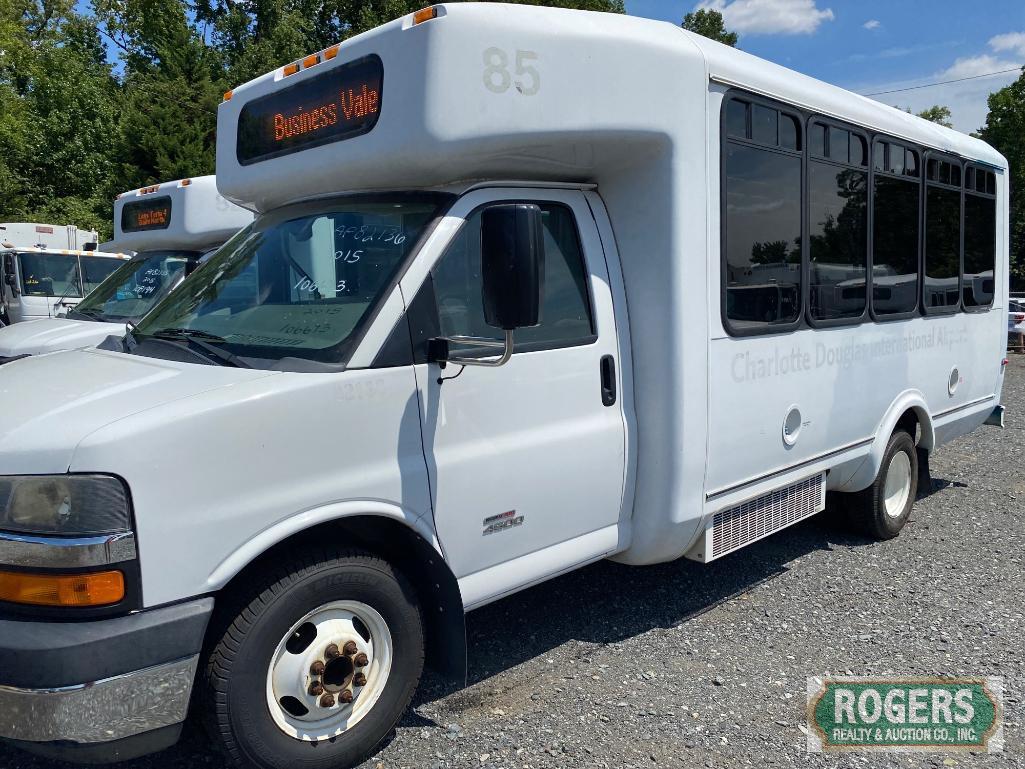 2015 CHEVROLET G4500 SHUTTLE