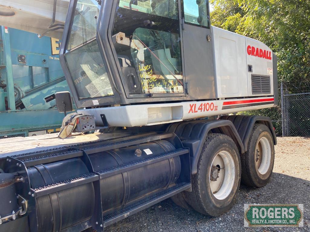 2011 GRADALL XL4100 TRUCK MOUNTED EXCAVATOR