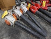 LOT: (3) Stihl Gas Blowers