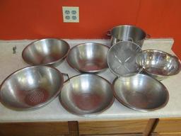 Stainless Steel Bowl Lot