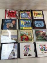 CD LOT MISCELLANEOUS TV THEMES, HUMOR STORIES, PRETTY GOOD JOKES, LIVIN' IN MINNESOTA, AND OTHERS