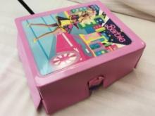 BARBIE CARRYING CASE SOME DAMAGE 10 1/2" X11 1/2"