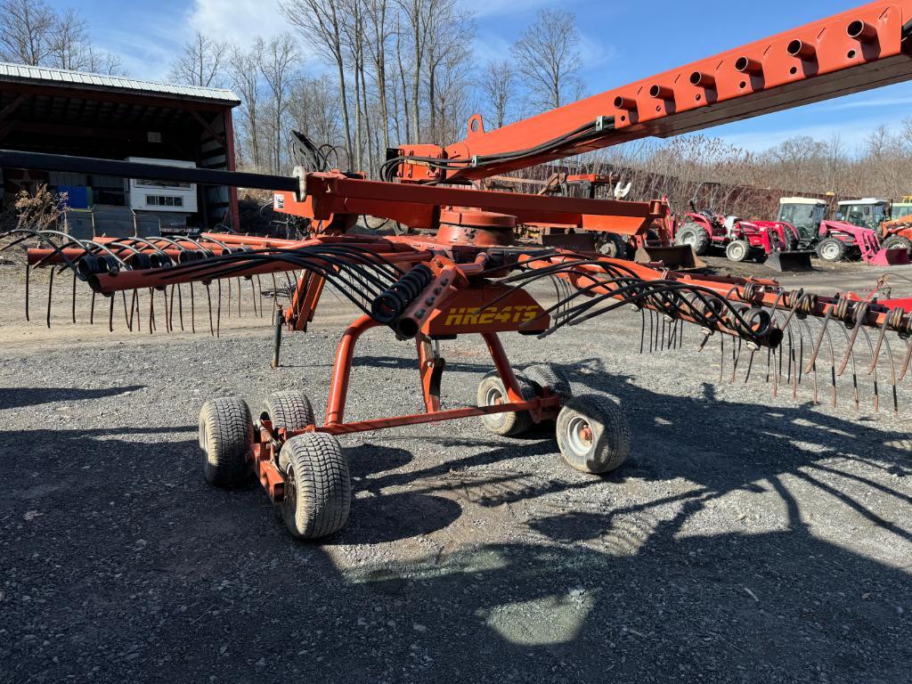 1821 Pequea HR24TS Twin Rotary Rake