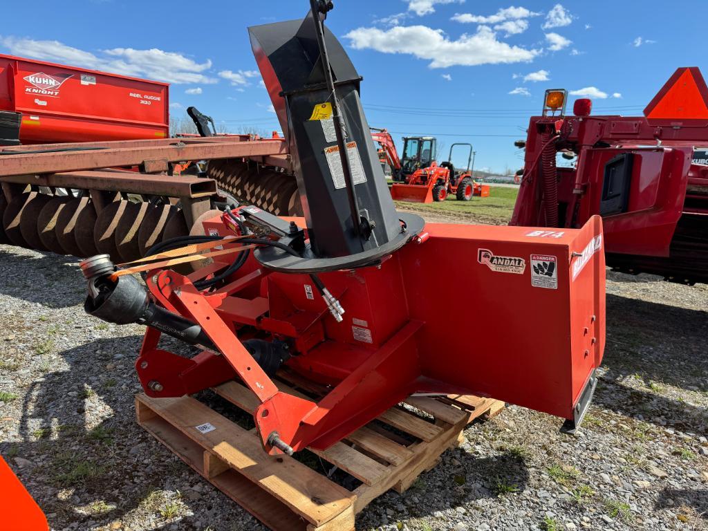 195 Like New Blizzard B74 Snowblower