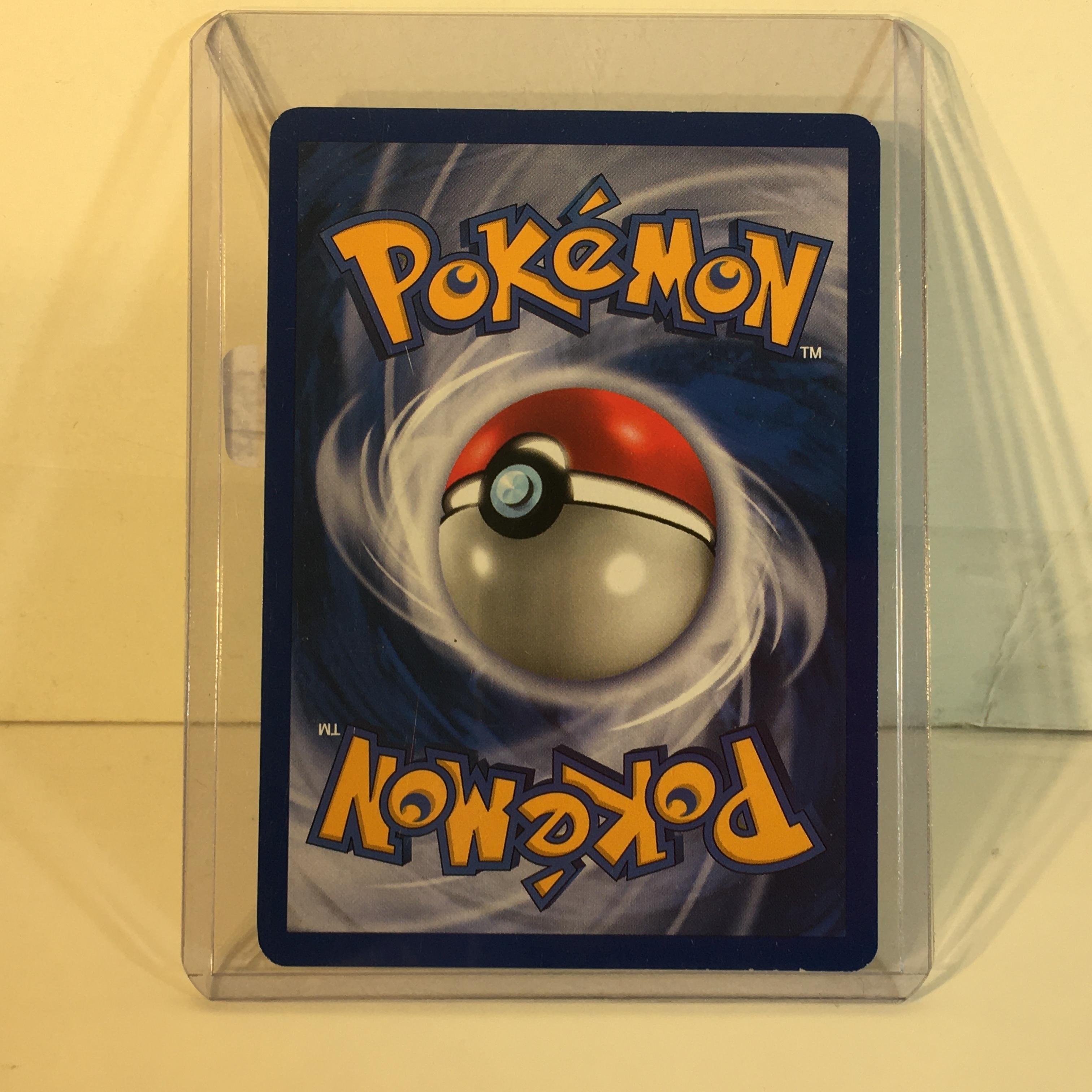 Modern 2002 Pokemon TCG Stage1 Kingler HP80 Holo Pincer Pokemon Card 15/165