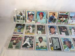 Lot of 18 Pcs Collector Vintage  MLB Baseball  Sport Trading Assorted Cards & Players - See Photos