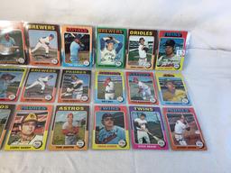 Lot of 18 Pcs Collector Vintage  MLB Baseball  Sport Trading Assorted Cards & Players - See Photos