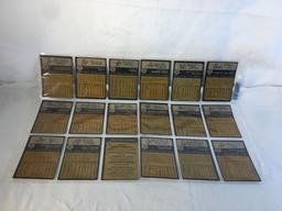 Lot of 18 Pcs Collector Vintage  MLB Baseball  Sport Trading Assorted Cards & Players - See Photos