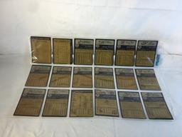 Lot of 18 Pcs Collector Vintage  MLB Baseball  Sport Trading Assorted Cards & Players - See Photos