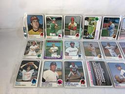 Lot of 18 Pcs Collector Vintage  MLB Baseball  Sport Trading Assorted Cards & Players - See Photos