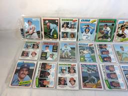 Lot of 18 Pcs Collector Vintage  MLB Baseball  Sport Trading Assorted Cards & Players - See Photos