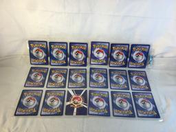 Lot of 18 Pcs Collector Pokemon TCG Assorted Trading Card Game - See Pictures