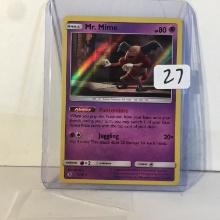 Collector 2019 Pokemon TCG Basic Mr. Mine HP80 Juggling Trading Game Card 11/18