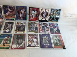 Lot of 18 Pcs Collector Modern MLB Baseball  Sport Trading Assorted Cards & Players -See Pictures