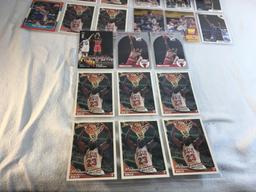 Lot of 27 Pcs Collector Modern NBA Basketball Sport Trading Assorted Cards & Players -See Pictures