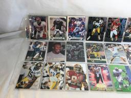 Lot of 18 Pcs Collector Modern NFL Football Sport Trading Assorted Cards & Players - See Pictures